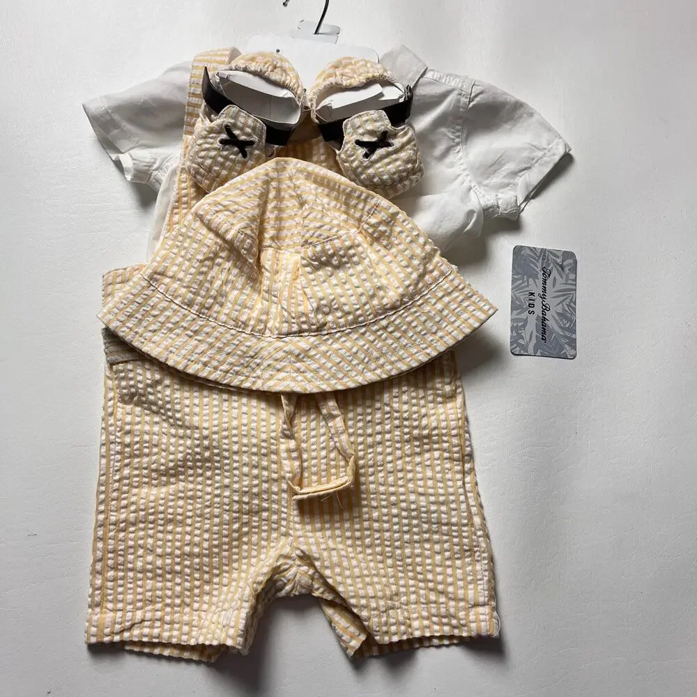 Tommy Bahama Baby Boy Three Piece Matching Set